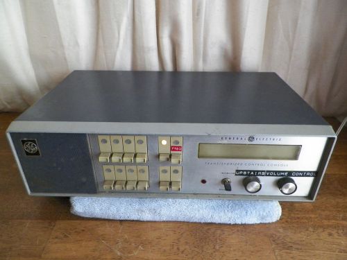Vintage -- GE general electric Transistorized Control Console -- 2-way radio --