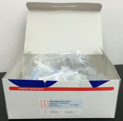 Brand New Eppendorf Combitips Plus 25mL QTY 25 22266551 FREE SHIPPING H