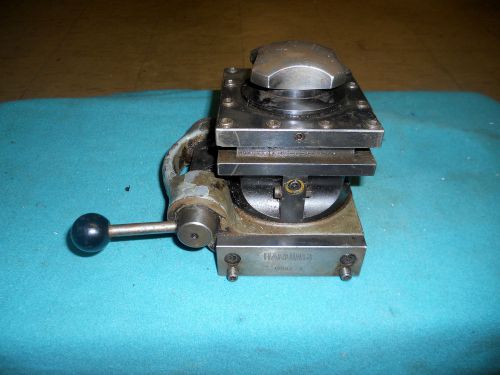 Hardinge Type A Square Indexing Tool Post from HLV Lathe