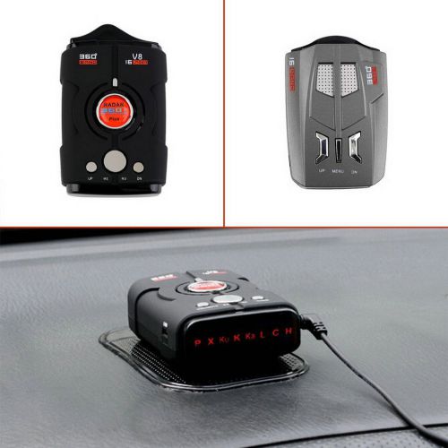 V9 12v car detector led display x k nk ku ka laser anti radar detector f5 for sale