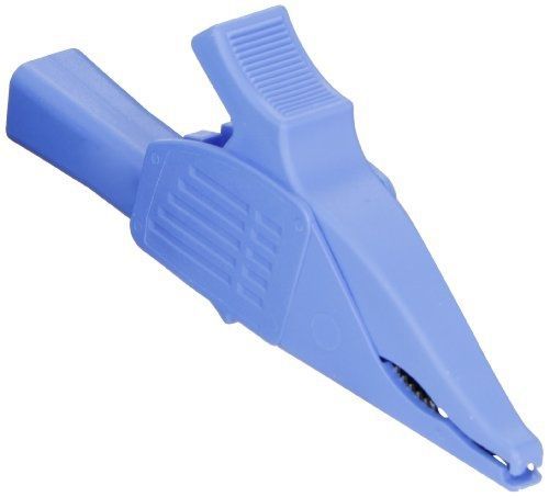 Hioki 9751-03 alligator clip for high voltage insulation tester,  blue for sale