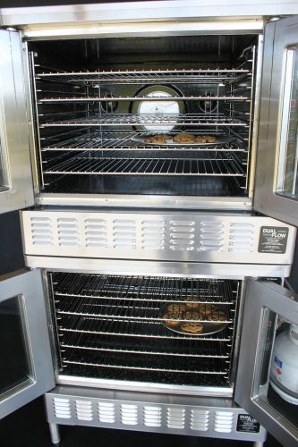 Blodgett dual flow gas commercial double convection oven bakery pizza roast for sale