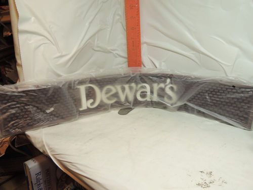 DEWAR&#039;S RUBBER BAR MAT  , NEW IN SLEEVE! NO DAMAGE , NO MAKER MARKS