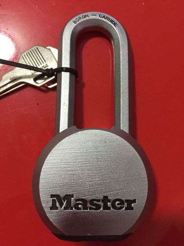 Heavy duty &#034;master&#034;  boron-carbide padlock 2 1/2&#034; with 21/2&#034; long shackle for sale