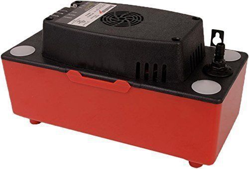 DiversiTech CP-22 HVAC Condensate Pump with 22&#039; of Lift, 120V, Red/Black