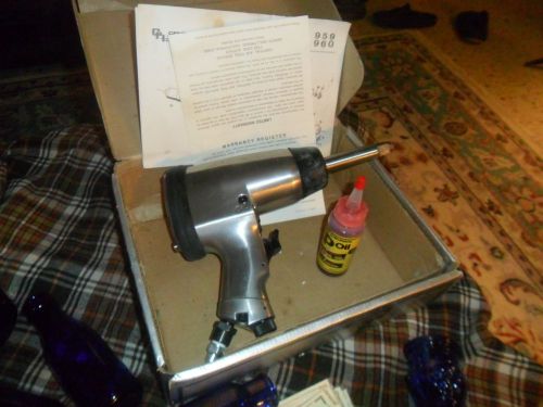 Cpi central pneumatic tool 1/2&#034; sq. drive impact air wrench 2&#034; long shaft vg ! for sale