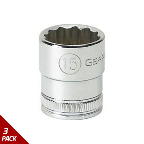 KD Tools Socket 10mm 1/4&#034; Drive 12Pt [3 Pack]