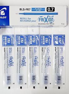 Pilot  Frixion Erasable Ball Pen 0.7mm refill (10pcs blue)
