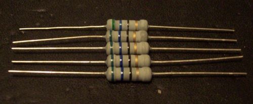 56 Ohm 1 Watt 5% Carbon Film Resistors