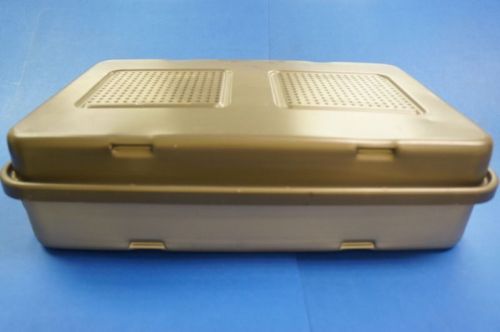 Genesis CD6-6B Retractor Sterilization Container 6&#034; Deep Perforated