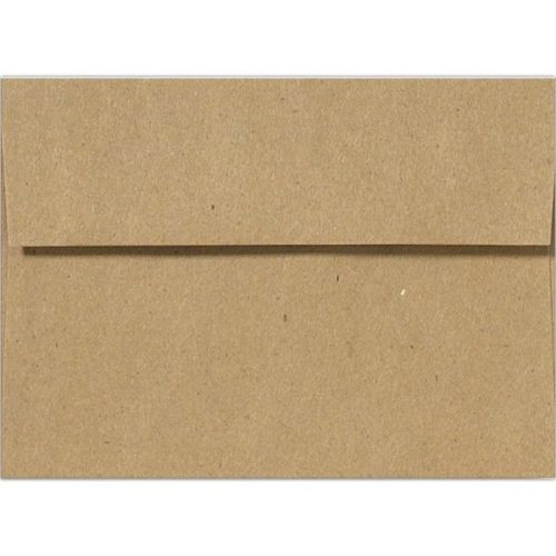 A2 Bulk Envelopes 4 3/8 x 5 3/4 Natural Kraft Recycled Invitation Style 800/lot