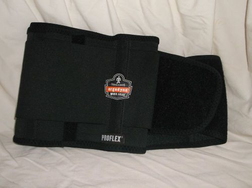 Ergodyne proflex 1650 economy elastic back support belt, black, xxl for sale