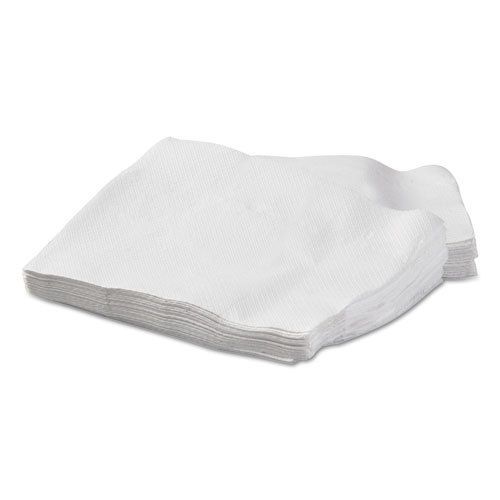 Morton Morsoft Paper Dinner Napkin, White, 250/Pack, 16 Packs/Carton (MORD1217)