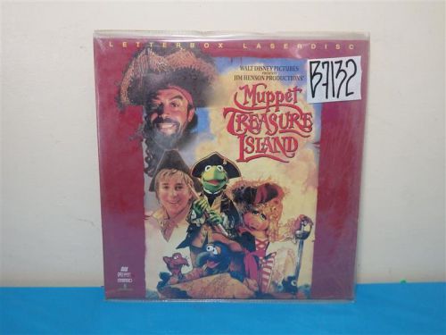 MUPPET TREASURE ISLAND Laser Disc