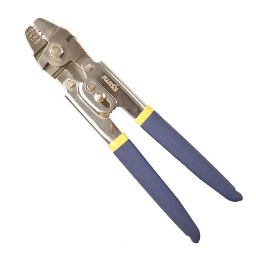 Iwiss wxs-255 hand swaging crimper for  wire rope fishing lines up to 2.2mm for sale