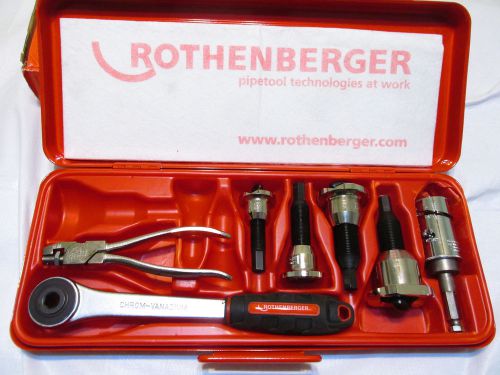 ROTHENBERGER 22124 Tee Extractor Set,1/2,7/8,1-1/8&#034;