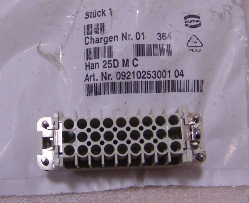 Harting connector han 25d mc for sale