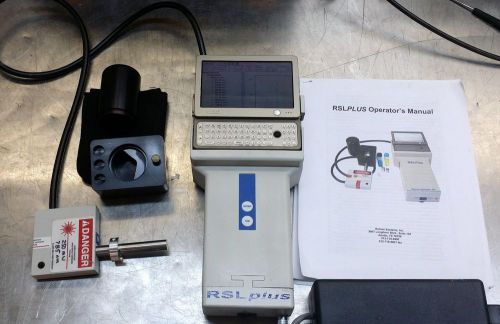 handheld ocean optics RSL PLUS raman spectroscopy system with spectra library