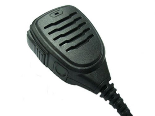 Heavy duty compact rugged motorola speaker mic w/ 3.5 mm earpiece port look! for sale