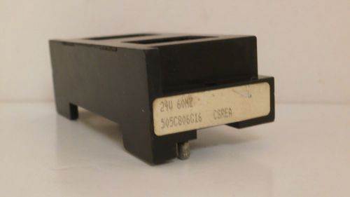 CUTLER HAMMER COIL 24V/60HZ  505C806G16