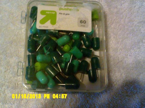 up&amp;up   pushpins Shades of Green   60 pack  push pins