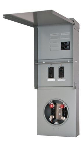 Siemens TL77RB Talon Temporary Power Outlet Panel with Two 20A Duplex
