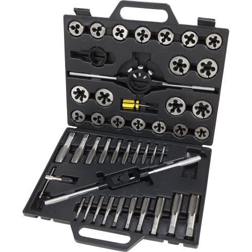 Klutch Tungsten Tap &amp; Die Set - 45-Pc., SAE