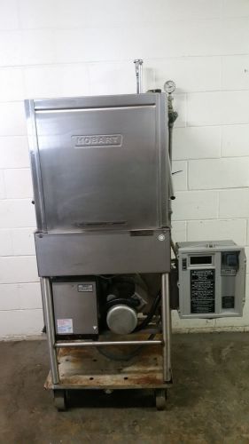 Hobart AM-14 Commercial Passthru Dishwasher Machine Booster Tested 200-230 Volt