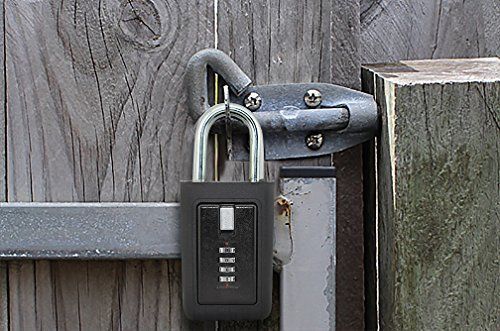 4 Pin Digit Key Lock Portable Realtor Security Combination Code Box Safe Vault