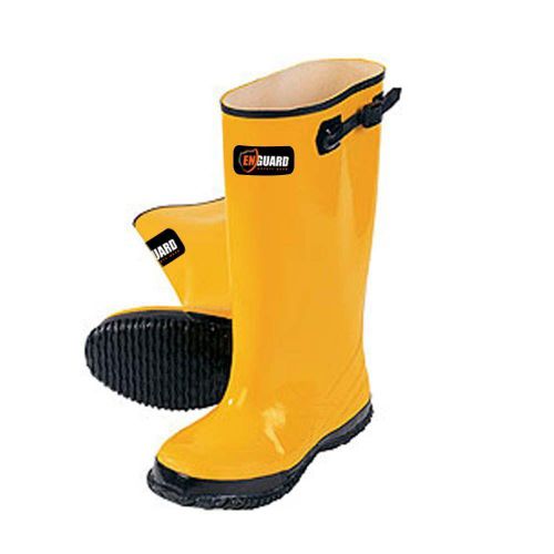 Enguard men size 12 yellow rubber slush boots for sale
