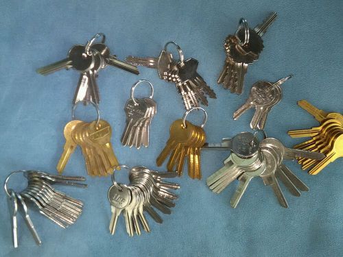 Miscellaneous Lot File Cabinet Key Blanks