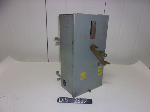 Federal Pacific Electric 600 Volt 60 Amp Fused Disconnect Bus Plug (DIS2822)