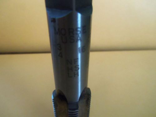 MORSE TAP USA 3/4 16 NF HS LH 10 - 5 - 48 PLUG IN ORIGINAL BOX # 2040