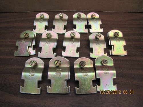 New lot of 13 t&amp;b 3/4 emt universal channel clamp for sale