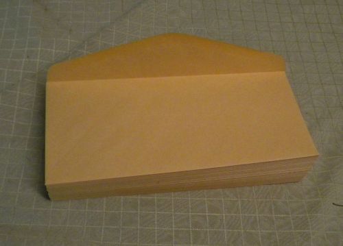 Lot of 50 Kentkraft Large Brown Mailing Envelopes No.11 ~ 10 3/8&#034; x 4 1/2&#034; ~NOS