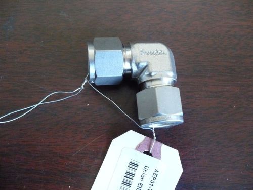 Swagelok 90 degree elbow union, 1/2&#034;. ss-810-9 for sale