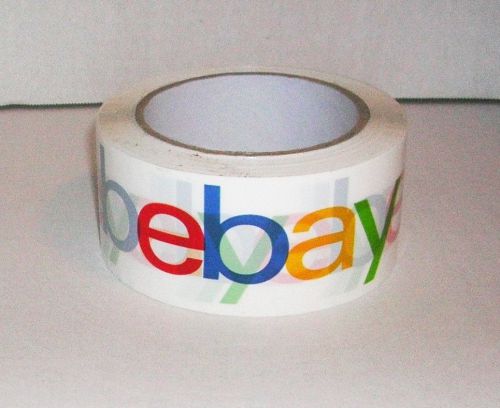 **NEW** Ebay Logo Branded Shipping Packaging Packing Tape - 1 roll 75 yards x 2&#034;