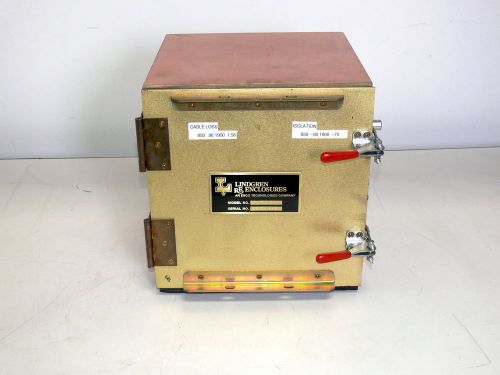Lindgren RF Enclosures- Model T/T  12&#034; x 12&#034; x 12&#034; Copper Box w/ Testing Cables