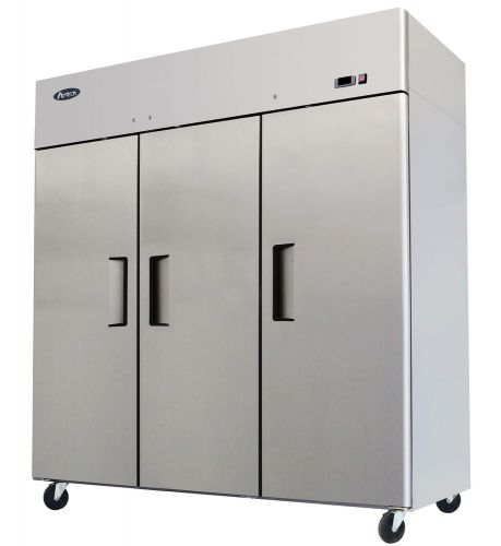 Atosa mbf8003, top mount 3-door upright freezer for sale
