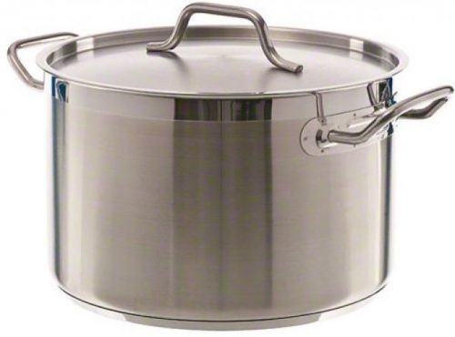 Stock pot cover induction read soups stainless steel professional kitchen home for sale