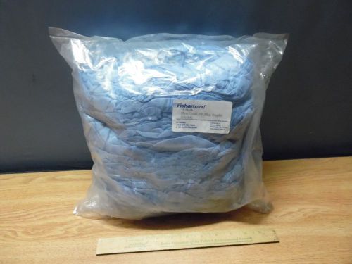 Fisherbrand disposable shoe covers. regular blue new bag of 50 pairs! clean room for sale