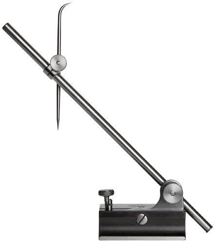 Starrett 56B Small Surface Gauge with Hardened Steel Base, 4&#034; and 7&#034; Spindle