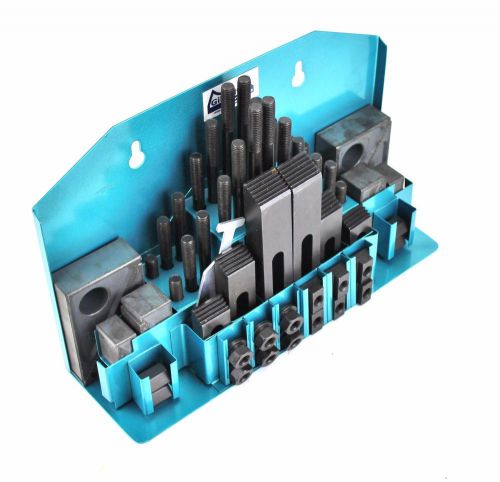 Gibraltar step block and clamp set m10 x 1.5, 58 pc 12mm t-slot 25mm width 3z* for sale