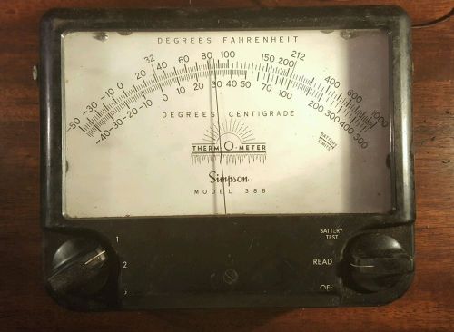 Simpson Therm-o-meter Model 388