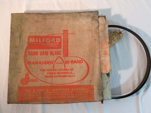 Milford band saw blade marauder bi-band for faster cutting - new in box for sale