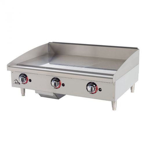 Star Manufacturing 636MF, 36-Inch Countertop Gas Griddle, UL-EPH, ISO 9001:2000,