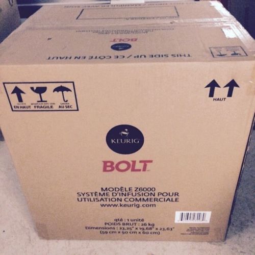 Keurig bolt-- keurig z6000 -- brand new factory sealed -  free shipping!!! for sale