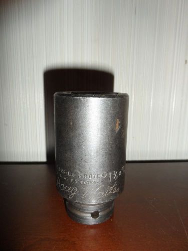 Proto 07524ls 3/4&#034; drive 1-1/2&#034;x13/16 impact socket 6 point for sale