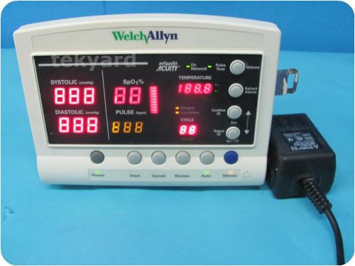 WELCH ALLYN PROTOCOL SYSTEMS 52000 SERIES VITAL SIGNS MONITOR ! (120171)