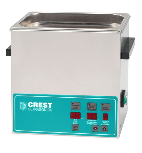 Crest 1 gal digital benchtop ultrasonic cleaner w/heater, timer, degas, cp360d for sale